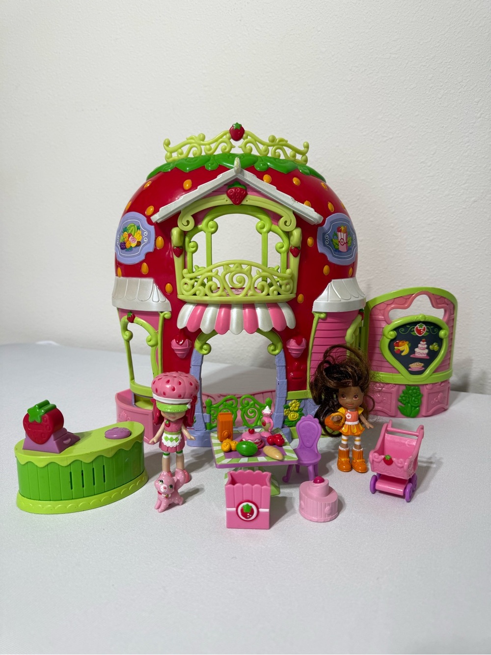 Strawberry Shortcake Berry Bitty Market Store Playset w/ Dolls & Accessories